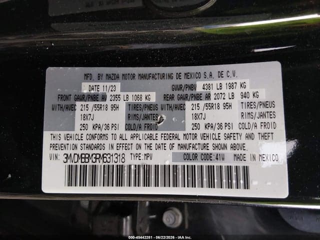 2024 MAZDA CX-30 2.5 S SELECT SPORT 9