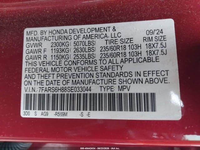 2025 HONDA CR-V HYBRID SPORT-L 9