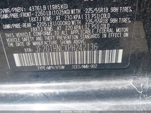 2023 SUBARU CROSSTREK LIMITED 9