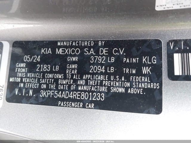 2024 KIA FORTE GT-LINE 9
