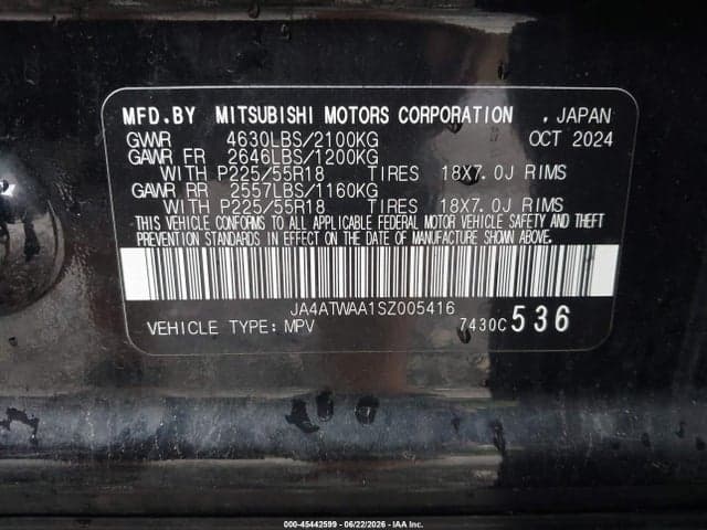 2025 MITSUBISHI ECLIPSE CROSS 9