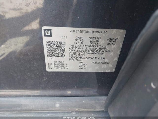2019 GMC ACADIA SLE-1 9