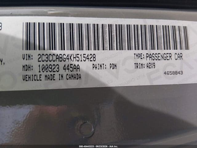 2019 CHRYSLER 300 300S 9