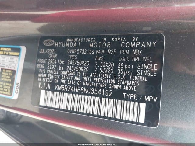 2022 HYUNDAI PALISADE CALLIGRAPHY 9