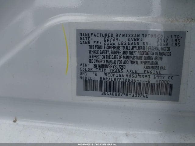 2024 NISSAN SENTRA S XTRONIC CVT 9