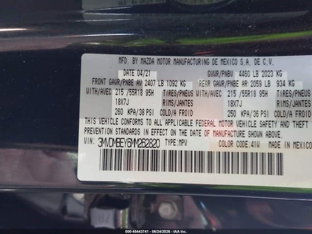 2021 MAZDA CX-30 2.5 TURBO PREMIUM PLUS 9