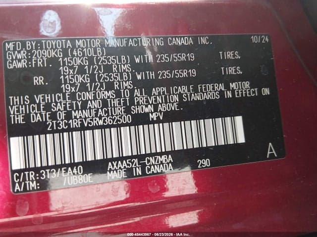 2024 TOYOTA RAV4 XLE PREMIUM 9