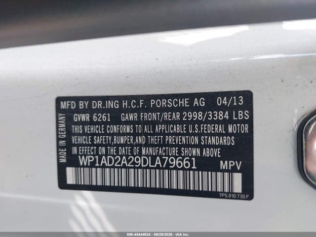 2013 PORSCHE CAYENNE GTS 9