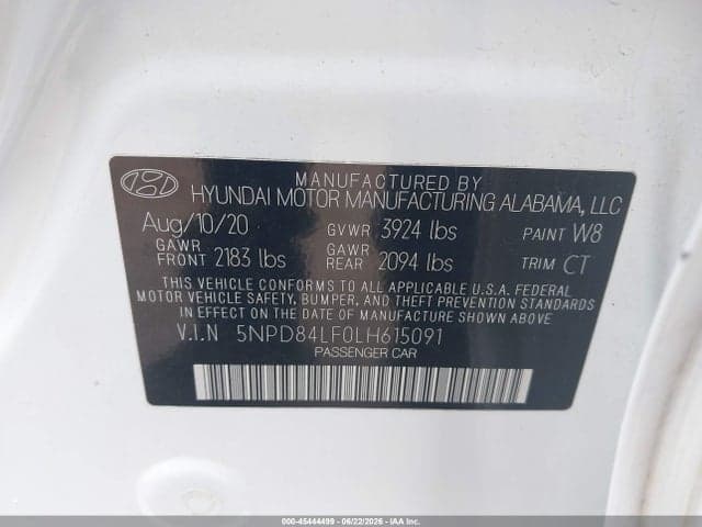 2020 HYUNDAI ELANTRA VALUE EDITION 9