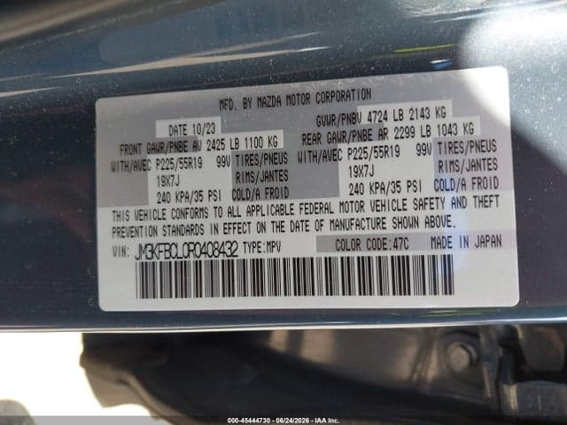 2024 MAZDA CX-5 2.5 S CARBON EDITION 9
