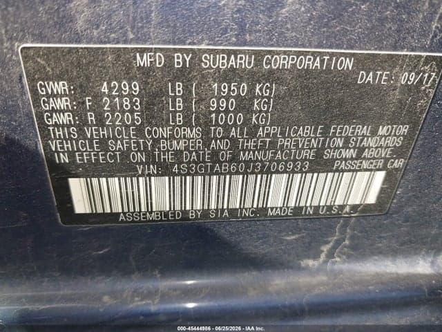 2018 SUBARU IMPREZA 2.0I PREMIUM 9