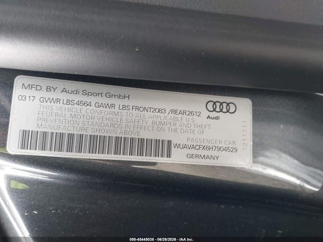 2017 AUDI R8 SPYDER V10 9