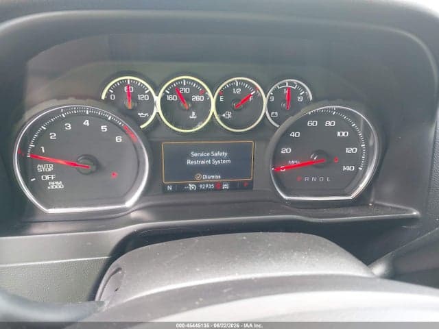 2021 CHEVROLET SILVERADO 1500 4WD SHORT BED LT 7