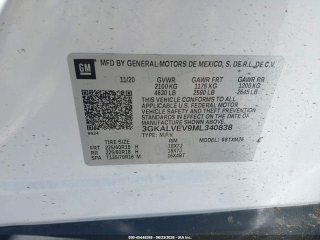 2021 GMC TERRAIN AWD SLT 9