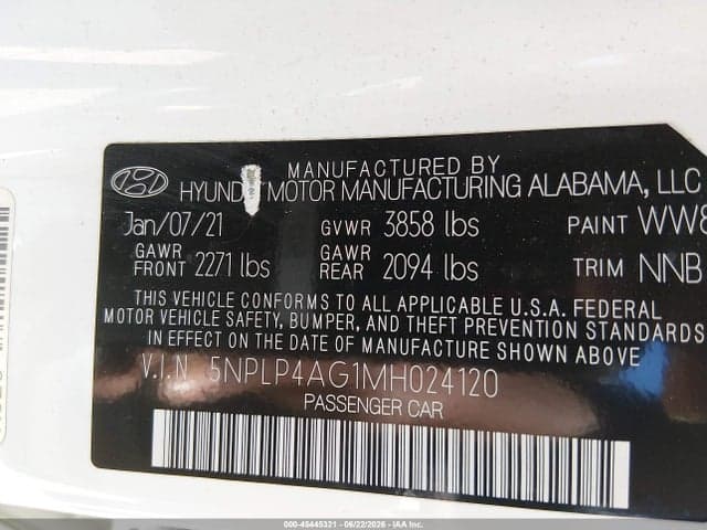 2021 HYUNDAI ELANTRA LIMITED 9