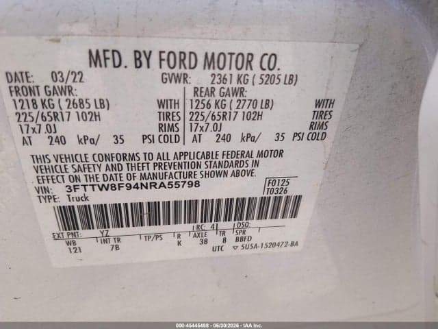 2022 FORD MAVERICK XLT 9