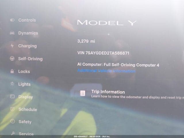 2026 TESLA MODEL Y PREMIUM REAR-WHEEL DRIVE/REAR-WHEEL DRIVE 8