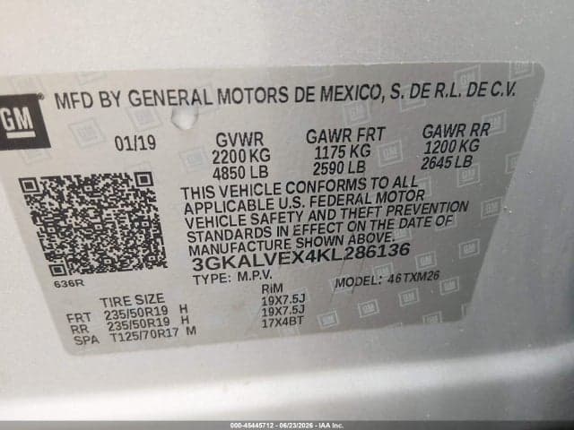 2019 GMC TERRAIN SLT 9