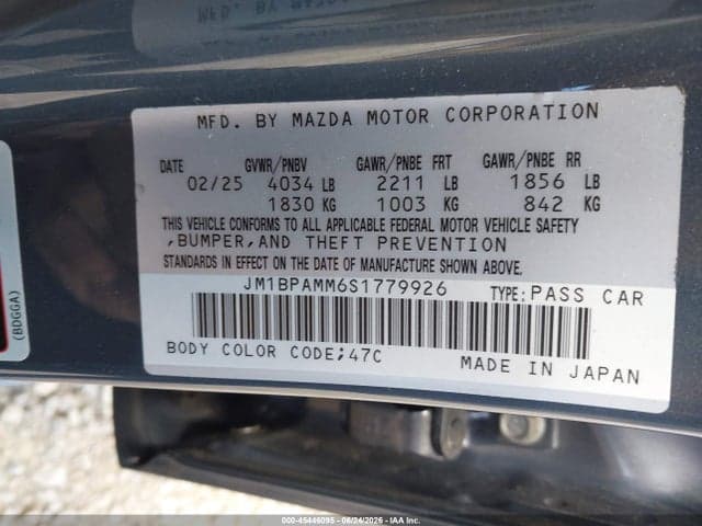 2025 MAZDA MAZDA3 2.5 S PREFERRED 9