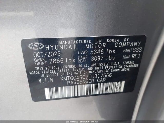 2026 GENESIS G80 2.5T 9