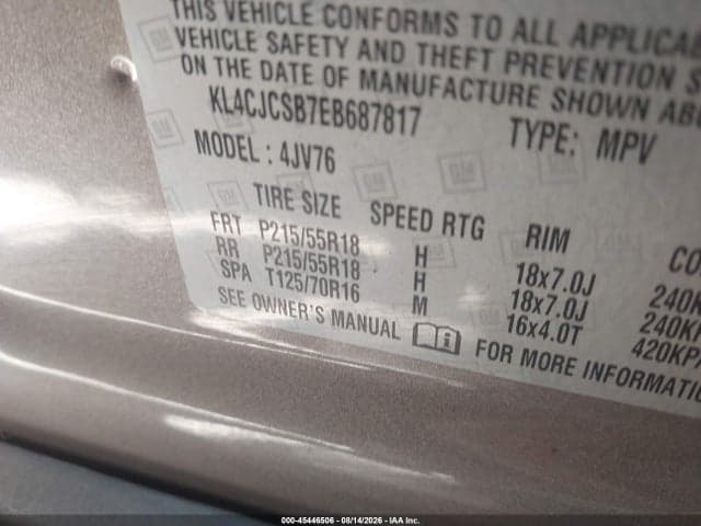 2014 BUICK ENCORE LEATHER 9