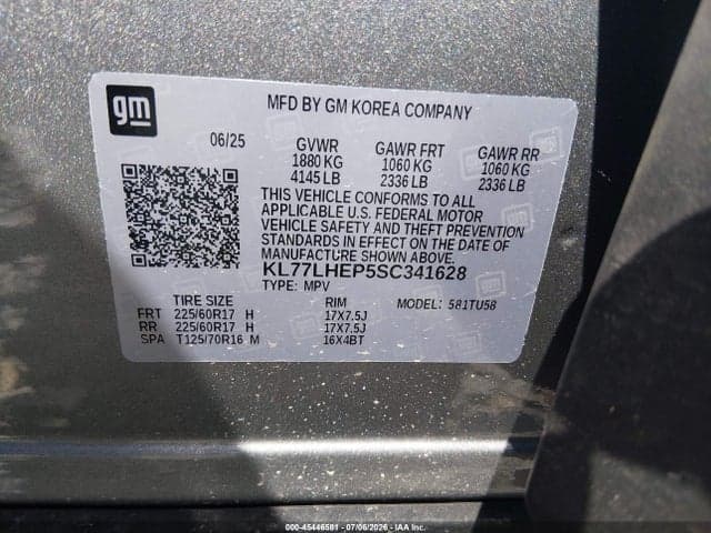 2025 CHEVROLET TRAX 1LT 9