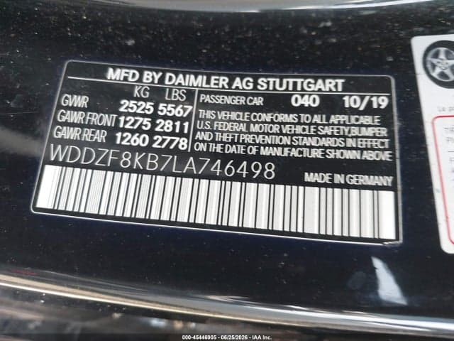 2020 MERCEDES-BENZ AMG E 63 S 4MATIC 9