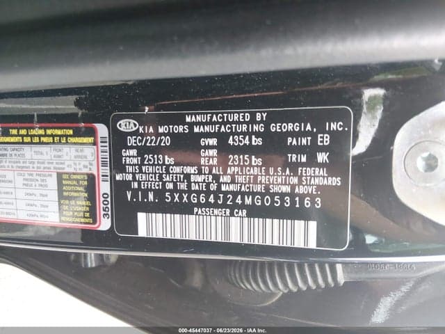 2021 KIA K5 GT-LINE 9