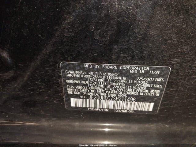 2025 SUBARU CROSSTREK PREMIUM 9