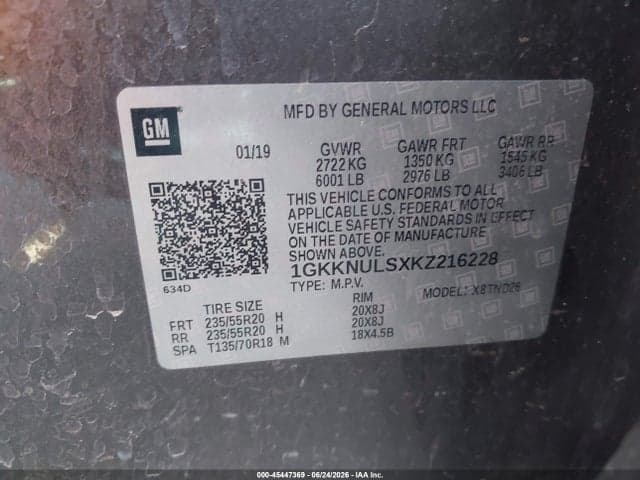 2019 GMC ACADIA SLT-1 9