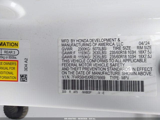 2024 HONDA CR-V HYBRID SPORT 9