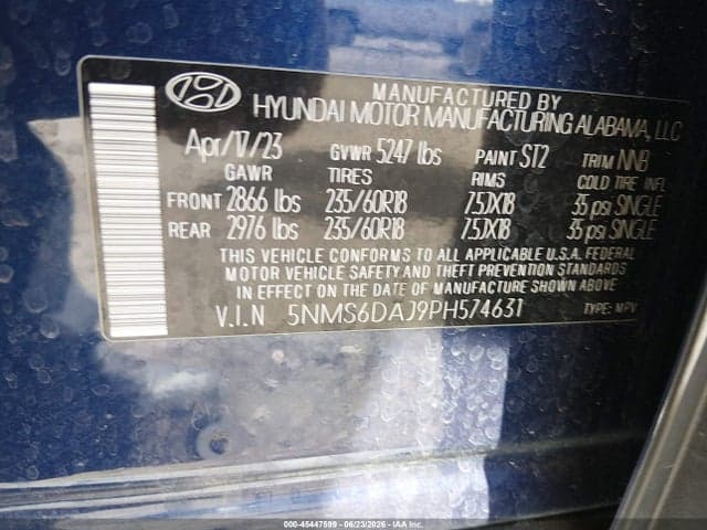 2023 HYUNDAI SANTA FE XRT 9