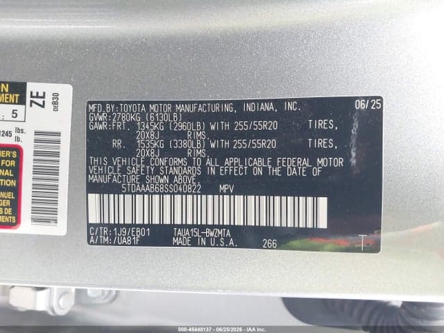 2025 LEXUS TX 350 PREMIUM 9