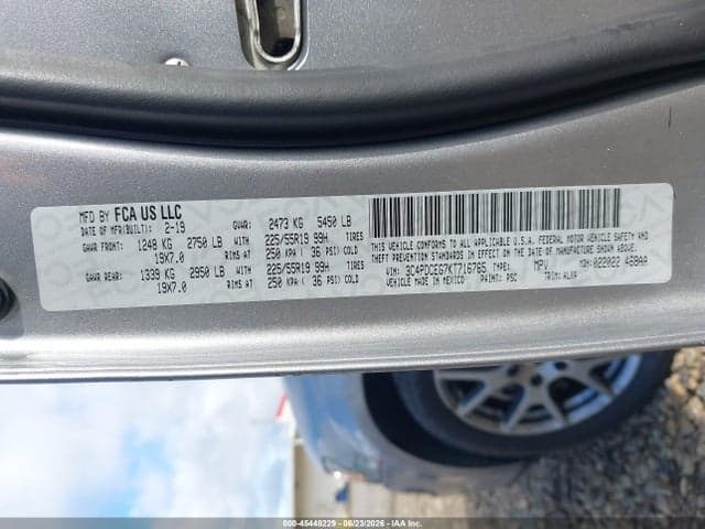 2019 DODGE JOURNEY GT 9