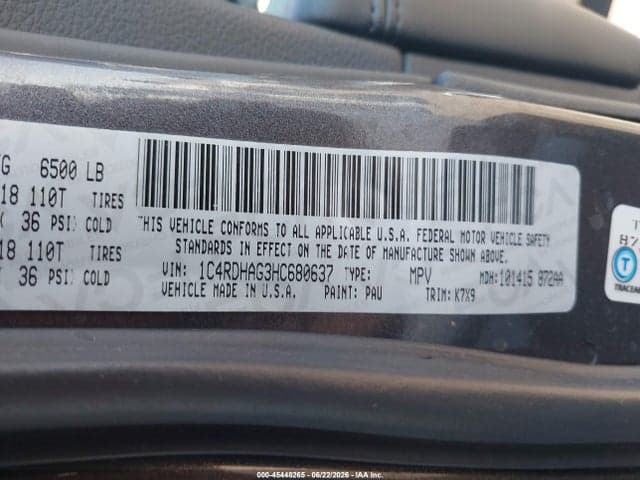 2017 DODGE DURANGO SXT RWD 9