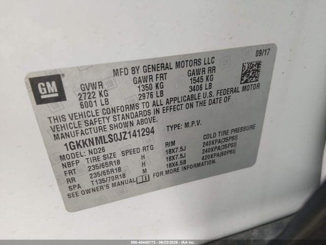 2018 GMC ACADIA SLT-1 9