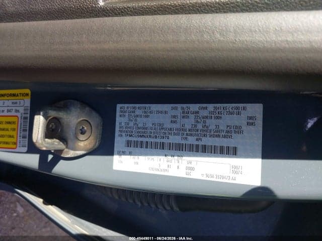 2024 FORD ESCAPE ST-LINE 9