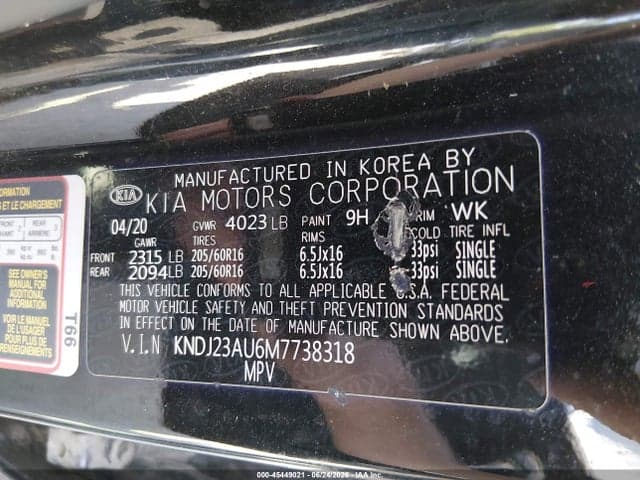 2021 KIA SOUL LX 9