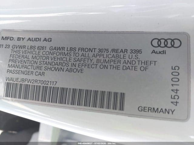 2024 AUDI E-TRON GT PRESTIGE QUATTRO 9