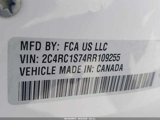 2024 CHRYSLER PACIFICA HYBRID S APPEARANCE PKG 9
