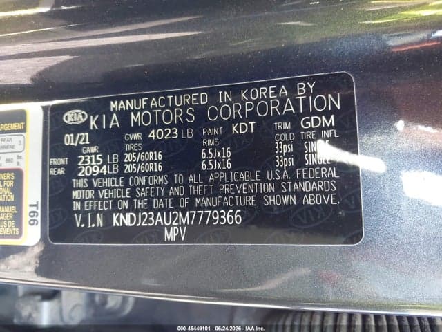 2021 KIA SOUL LX 9