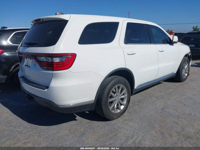 2017 DODGE DURANGO SXT RWD 4