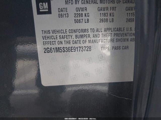 2014 CADILLAC XTS LUXURY 9