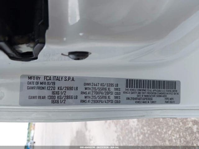 2020 RAM PROMASTER CITY TRADESMAN 9