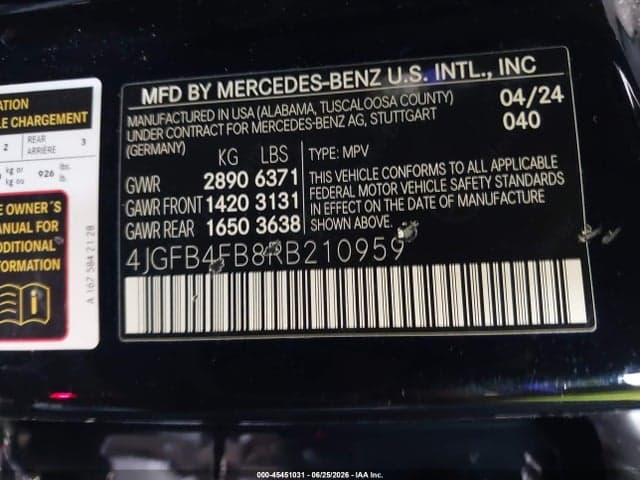 2024 MERCEDES-BENZ GLE 350 4MATIC 9