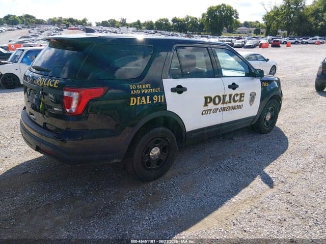 2018 FORD POLICE INTERCEPTOR UTILITY 4