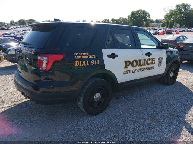2018 FORD POLICE INTERCEPTOR UTILITY 4