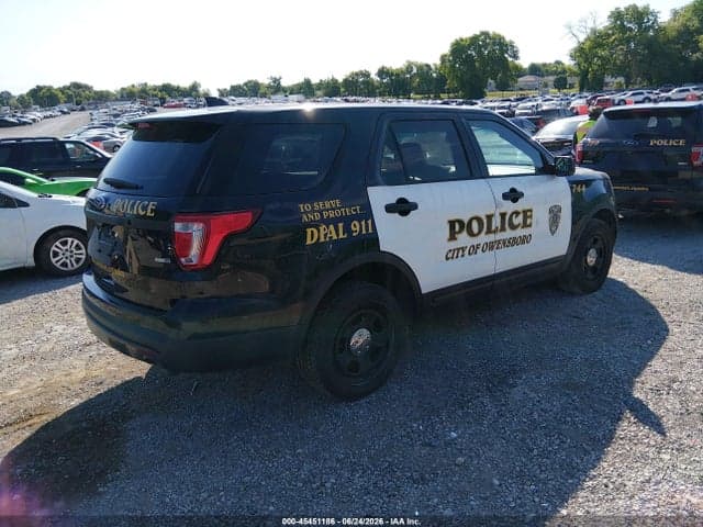 2017 FORD UTILITY POLICE INTERCEPTOR 4