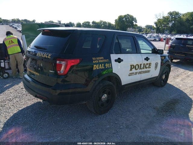 2017 FORD UTILITY POLICE INTERCEPTOR 4