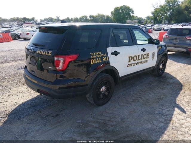 2018 FORD POLICE INTERCEPTOR UTILITY 4